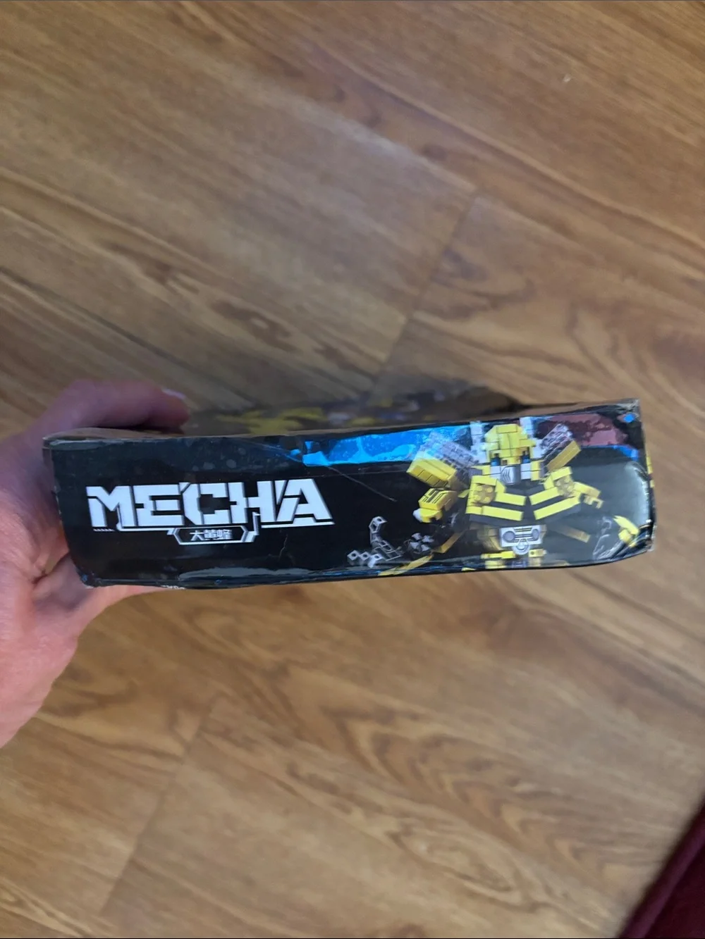 Yellow Transforming Robot and Vehicle Building Set